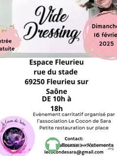 Photo de la bourse aux vêtements Vide dressing solidaire vêtements femme homme enfant bijoux