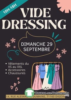 Photo de la bourse aux vêtements Vide dressing spécial girl