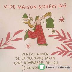 Photo de la bourse aux vêtements Vide-dressing tendance et vintage Femme homme enfant