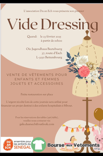 Photo de la bourse aux vêtements Vide dressing (vente de vêtements femme et enfants)