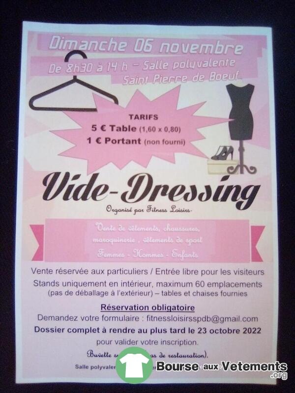 Vide-Dressing vêtements, chaussures,maroquinerie