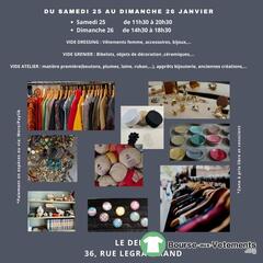 Photo de la bourse aux vêtements Vide dressing vide atelier