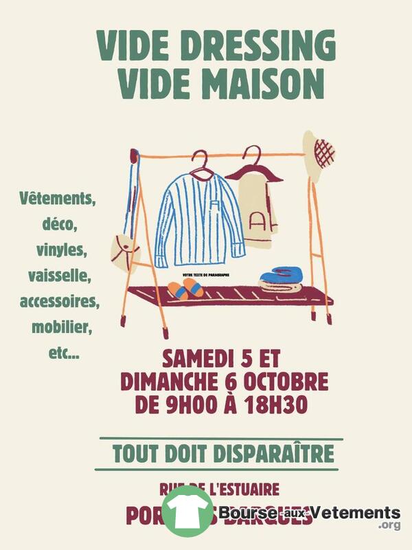 Vide dressing vide maison