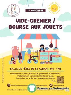 Photo de la bourse aux vêtements Vide grenier - bourse aux jouets de l'ape peyronnette