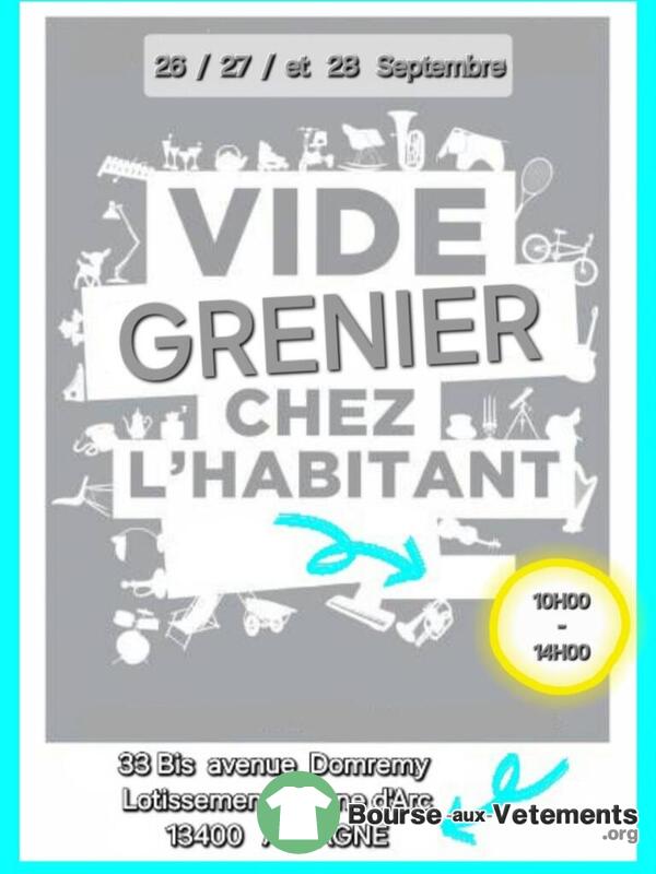 VIDE GRENIER Chez l'Habitant