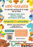 Vide grenier du sou des écoles de saint clair de la tour