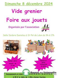 Photo de la bourse aux vêtements vide grenier ,foire aux jouets et vêtements