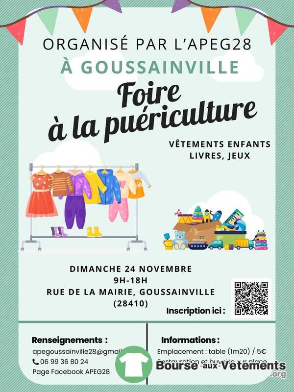 Vide grenier jeux, vêtements, puériculture