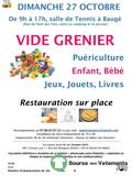 Photo Vide grenier puériculture à Baugé-en-Anjou