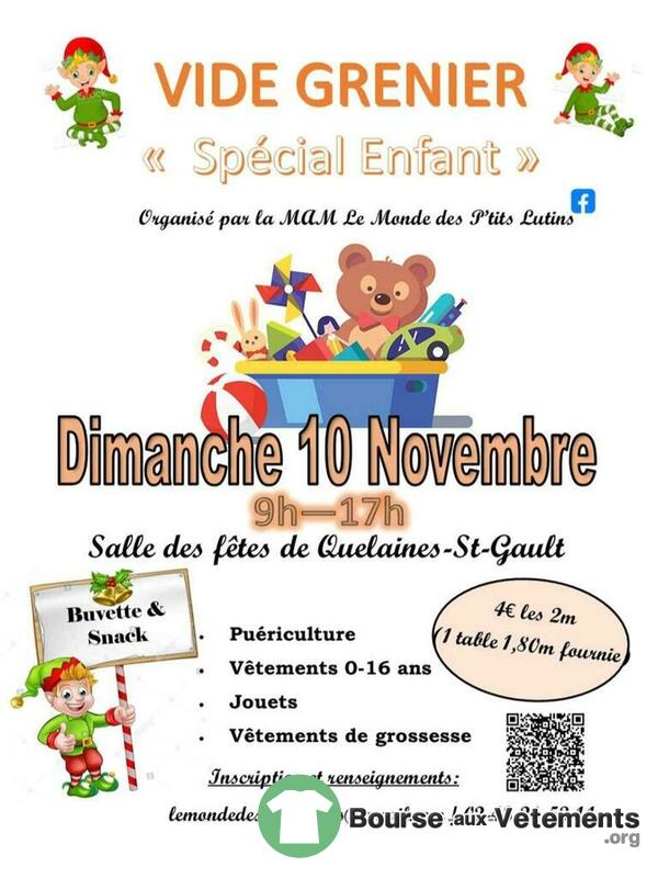 Vide grenier ''special enfant''