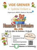 Vide grenier ''special enfant''