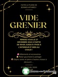 Vide grenier vêtements et accessoires, objets variés