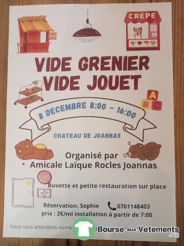 Vide-jouet et vide-grenier