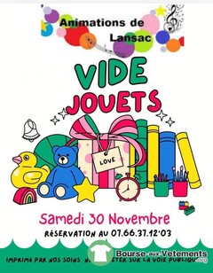 Vide Jouets à Lansac (33)