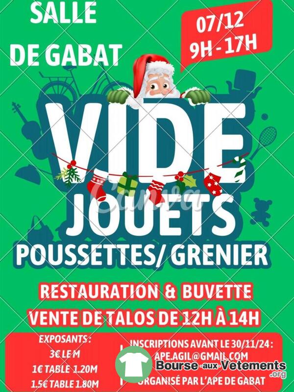 Vide jouets poussettes greniers