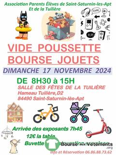 Photo de la bourse aux vêtements Vide poussette BOURSE JOUETS