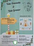 Vide poussette , vide grenier