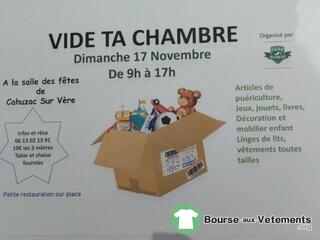 Photo de la bourse aux vêtements Vide ta chambre