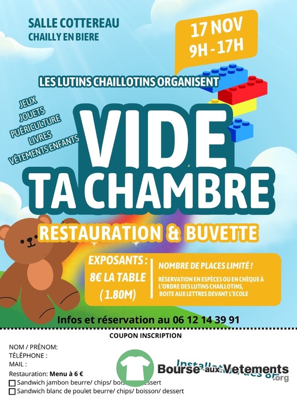 Vide ta chambre