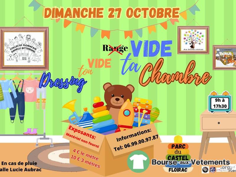 Vide ta chambre et ton dressing