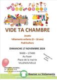 Vide ta chambre (jouets, vêtements enfants et puériculture)