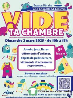 Photo de la bourse aux vêtements Vide Ta Chambre (vêtements, jouets, jeux, puériculture)